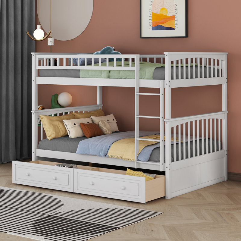 Wayfair full over full bunk bed discount